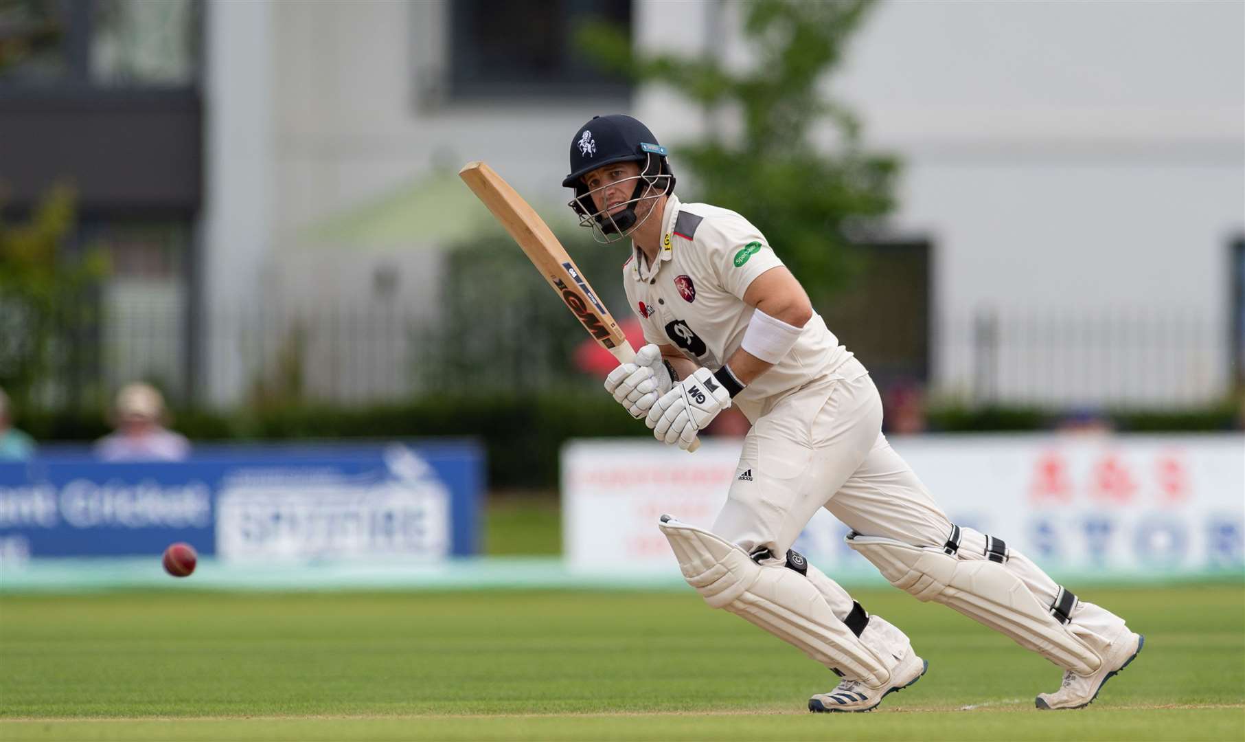 Sean Dickson in action for Kent last summer