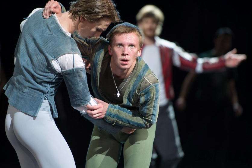 English National Ballet's Anton Lukovkin, Vadim Muntagirov and James Streeter. Photography by ASH