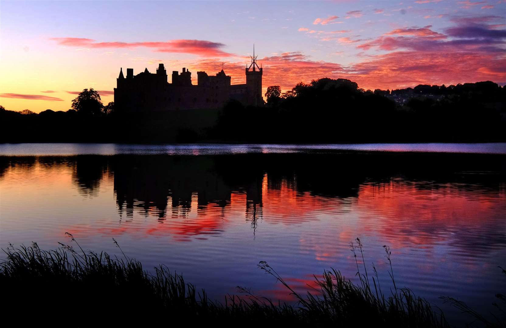 The palace was once a royal residence of the Stewarts (Jane Barlow/PA)