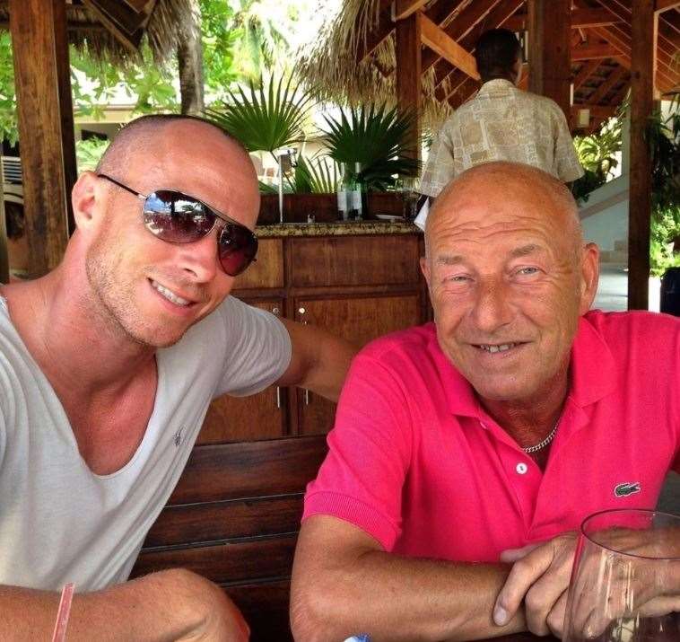 Strictly dancer James Jordan and his dad Allan