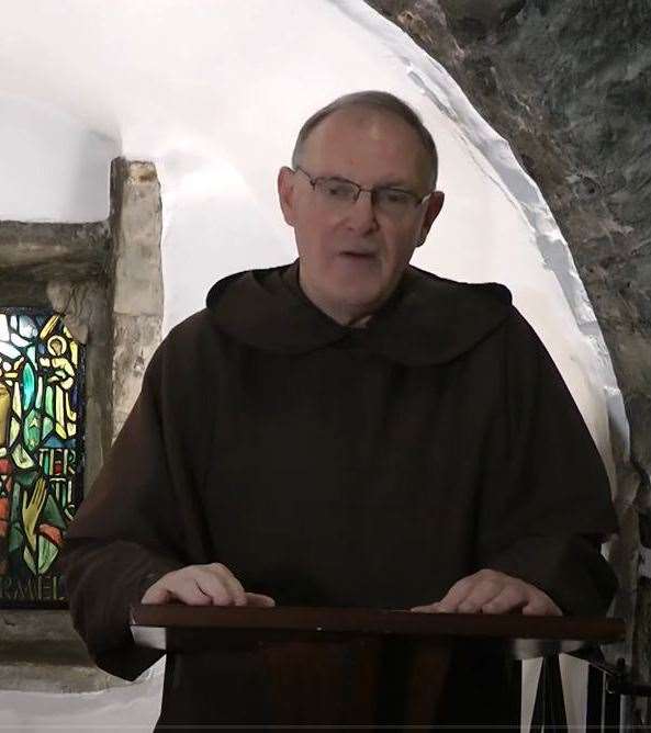 Funeral for Father Francis at the Carmelite Aylesford Priory