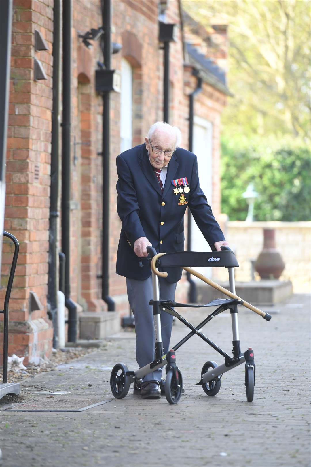 War veteran Captain Tom Moore (Joe Giddens/PA)