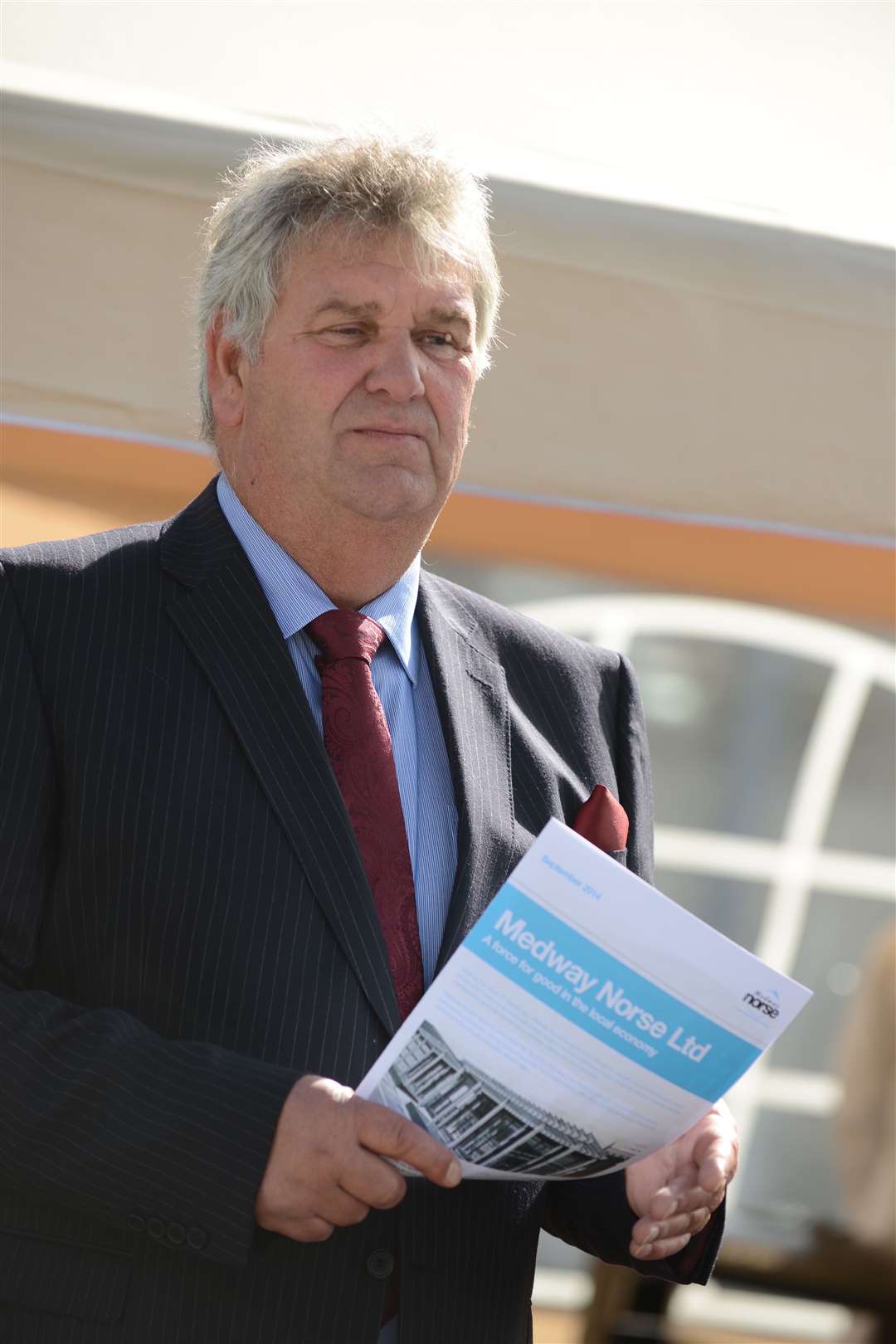Cllr Phil Filmer of Medway Council. Picture: Gary Browne.