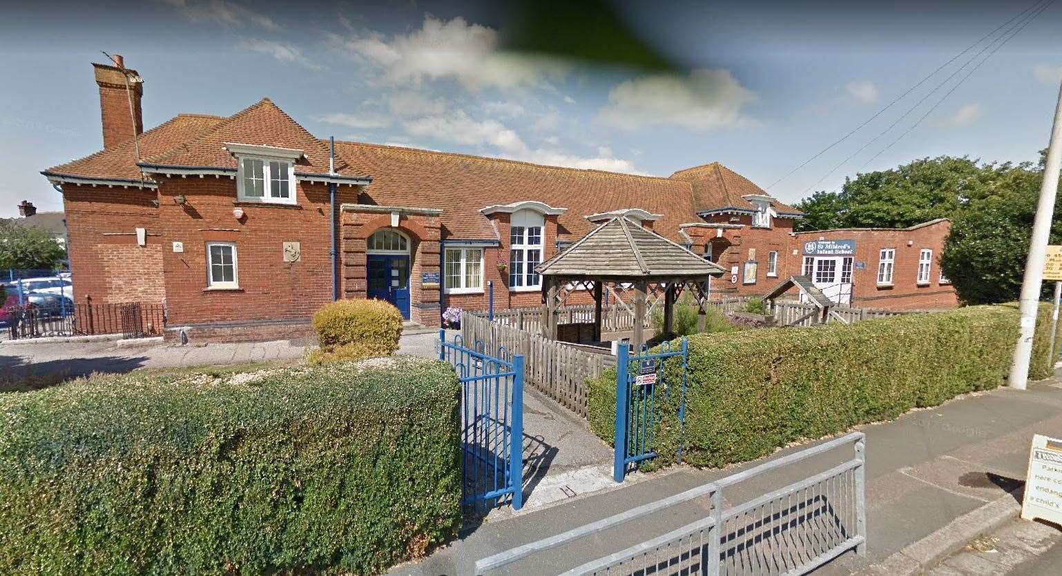 St Mildred's School in Broadstairs has also shut for the day because of the issue. Picture: Google