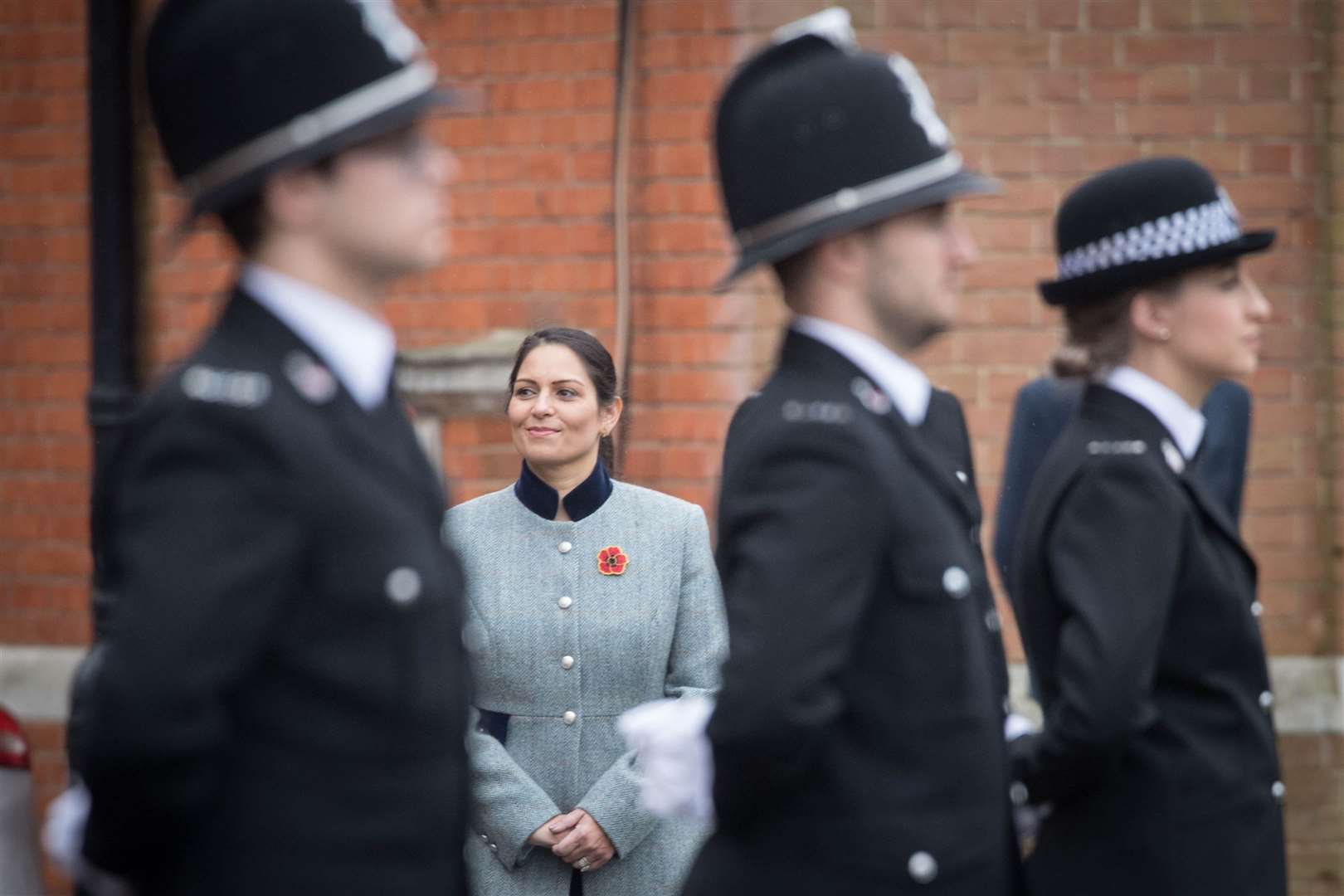 Home Secretary Priti Patel spoke to police chiefs on Wednesday (Stefan Rousseau/PA)