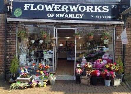 Flowerworks of Swanley in Station Road shut at the end of August