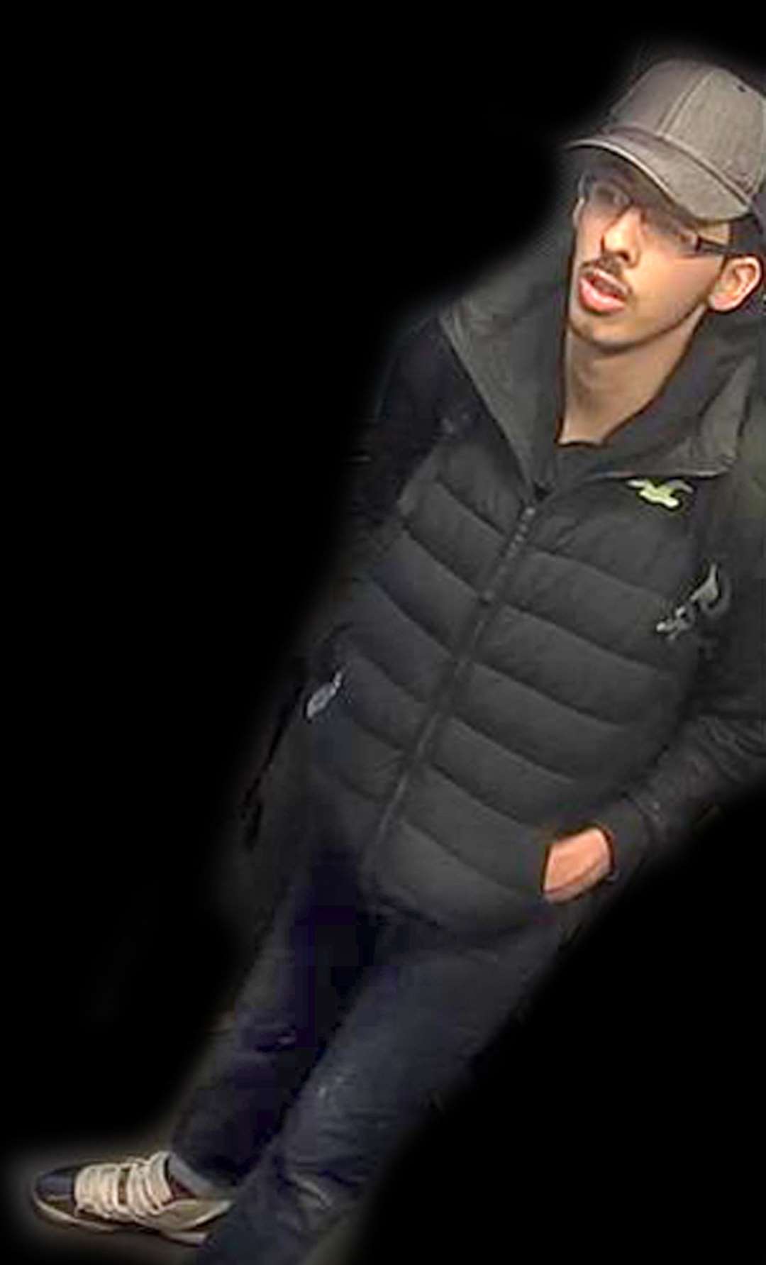 Salman Abedi on the night of the attack (GMP/PA)