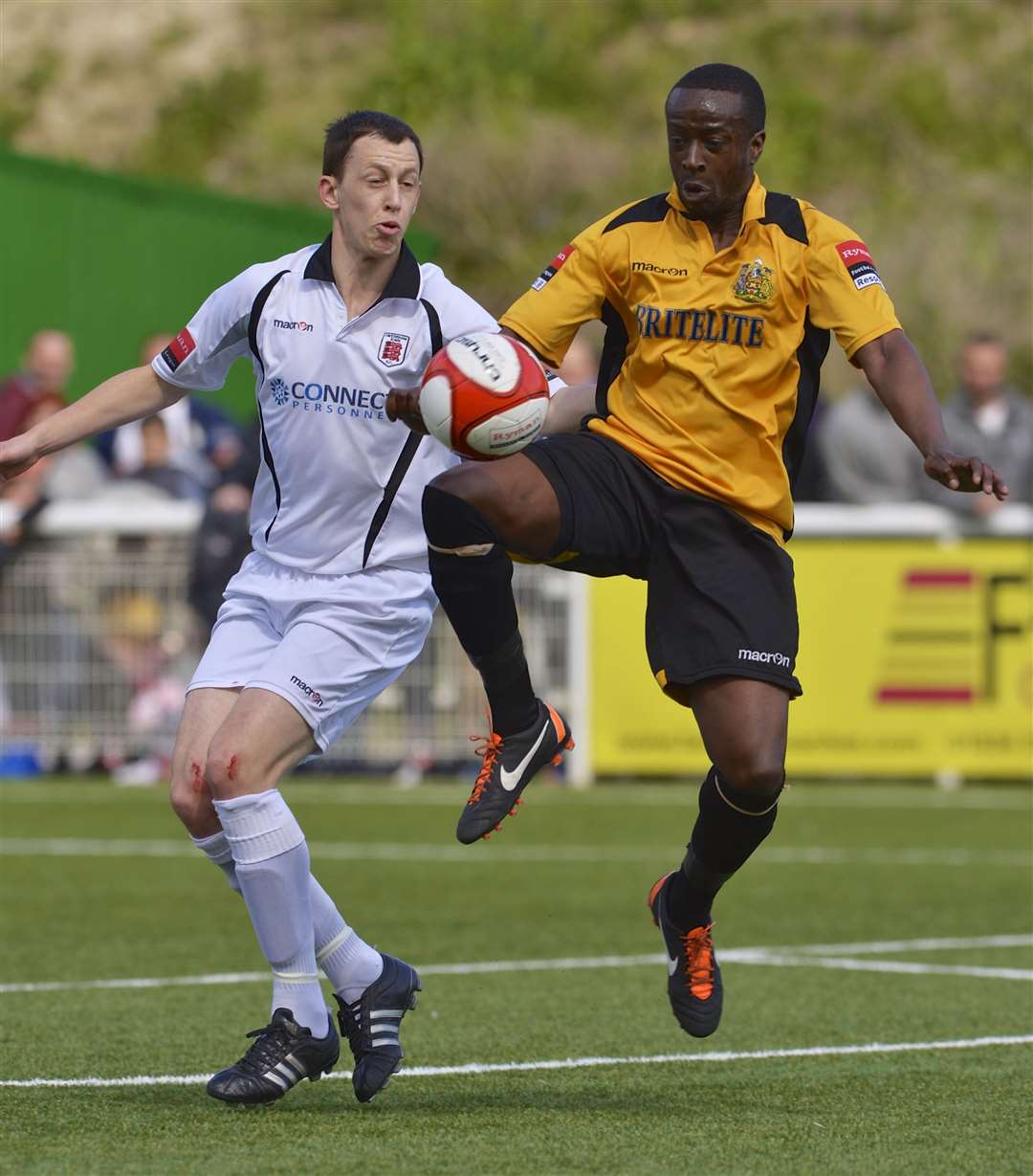 Matt Bourne has been a great servant at Faversham Town over the years Picture: Andy Payton