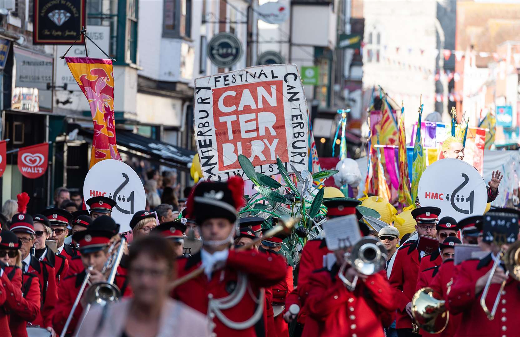 The Canterbury Festival parade 2018. Picture: Alan Langley