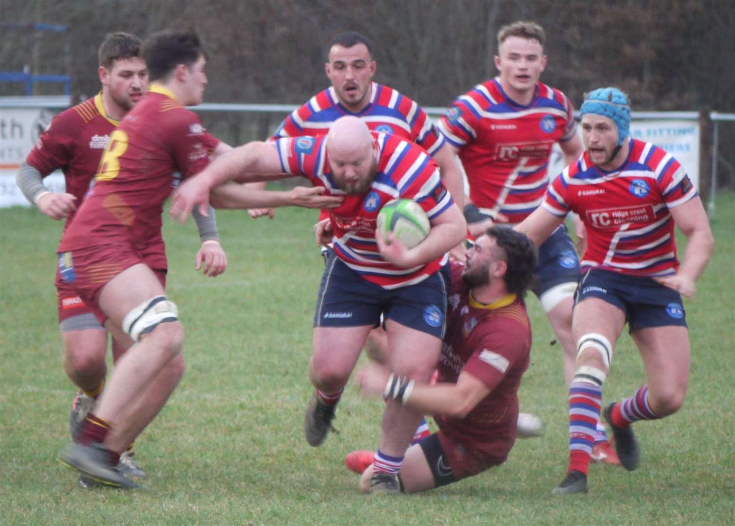 Tonbridge Juddians ran in nine tries against Westcliff Picture: Adam Hookway