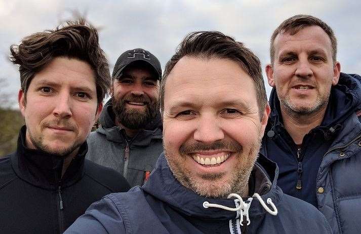 Aaron Mitford, Leon Everitt, Gaz Jones and Stuart Lindars will climb Ben Nevis in Scotland, Scafell Pike in England and Snowdon in Wales - all in one day