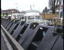 Flood defences at Sandwich