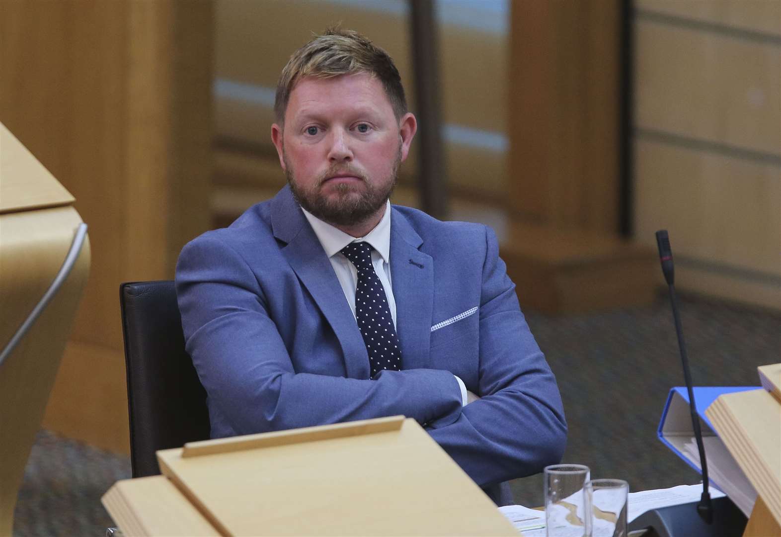 Jamie Greene MSP for West Scotland hit out at comments made by Boris Johnson towards trans women (Fraser Bremner/Scottish Daily Mail/PA)