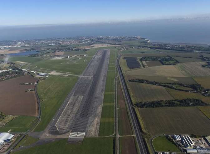 The former Manston airport, now called Stone Hill Park. Picture: Simon Burchett