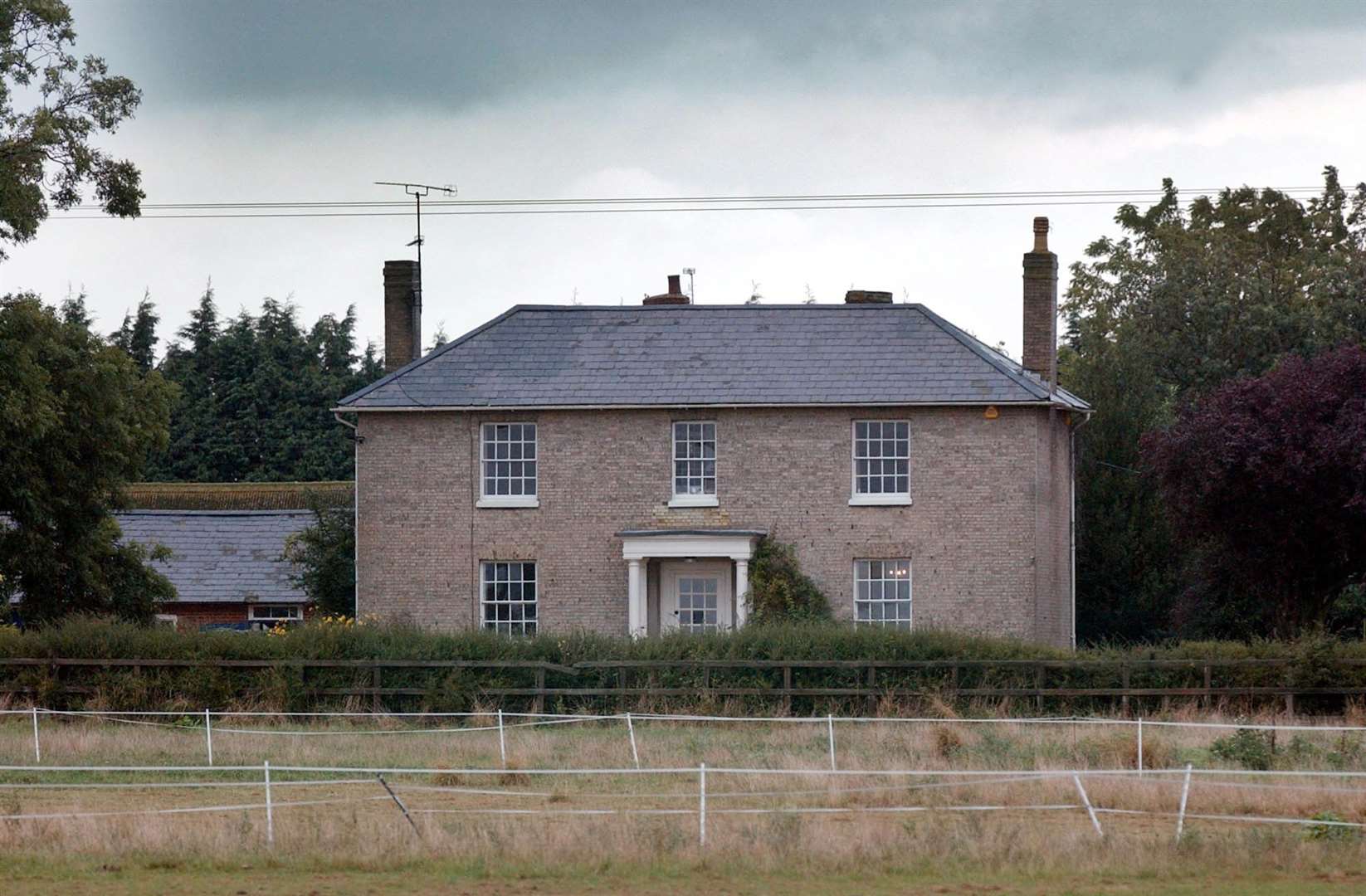 White House Farm, near Tolleshunt D’Arcy in Essex, where the murders took place in August 1985 (Matthew Fearn/PA)