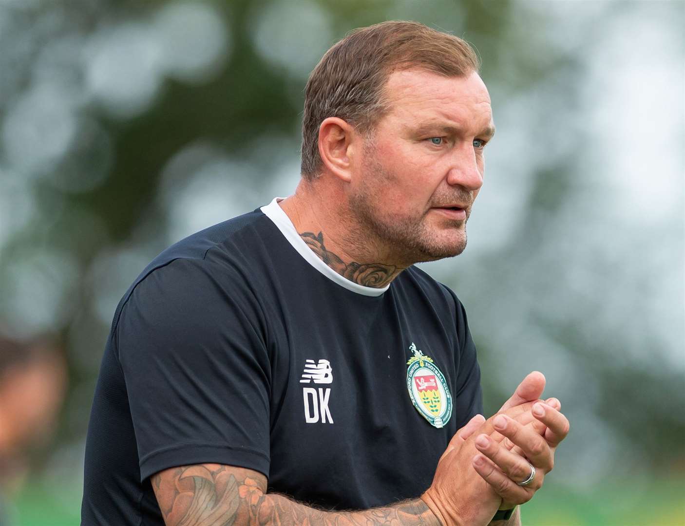 Ashford United boss Danny Kedwell. Picture: Ian Scammell