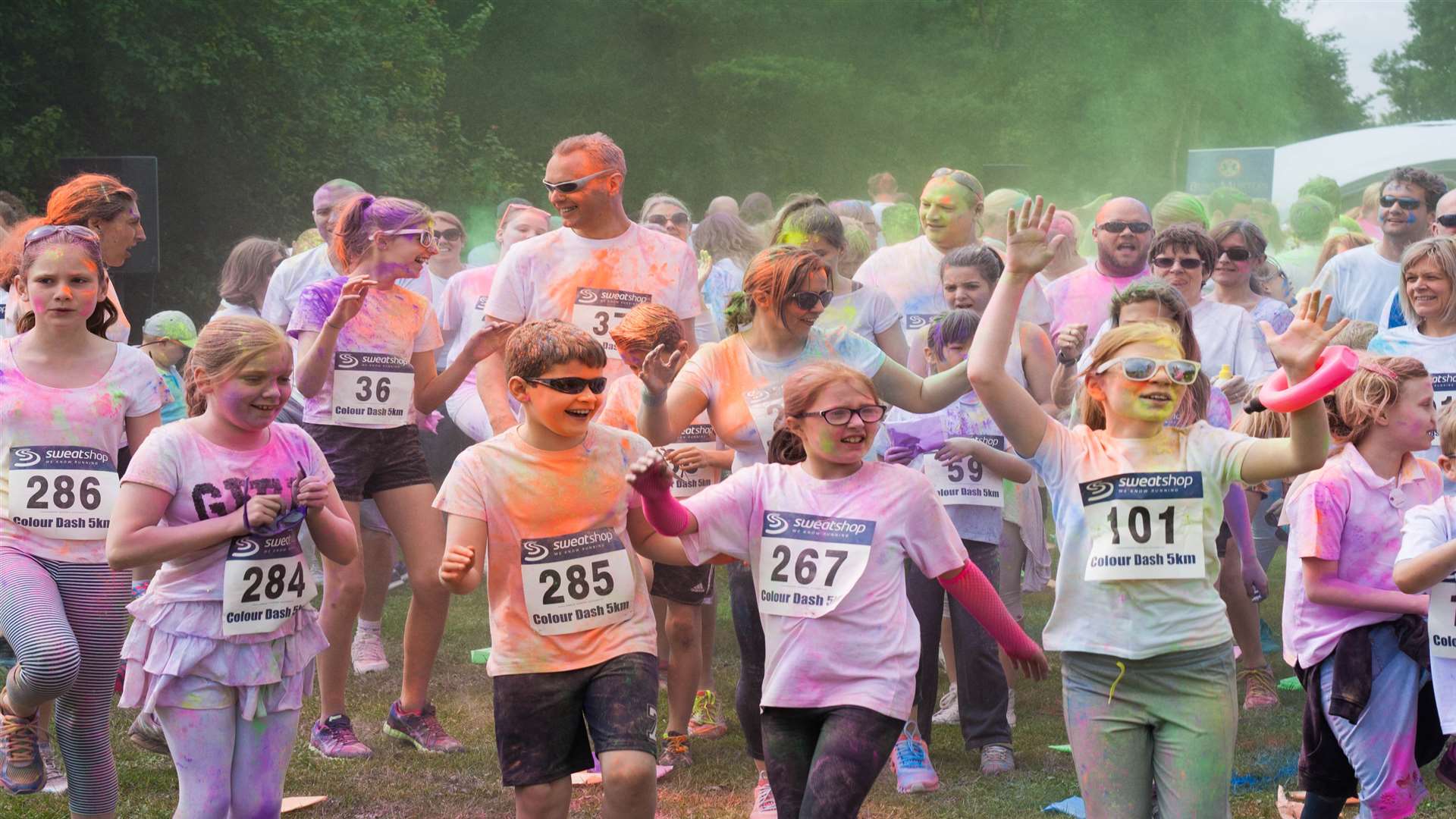 Last year's Colour Dash was a great success.