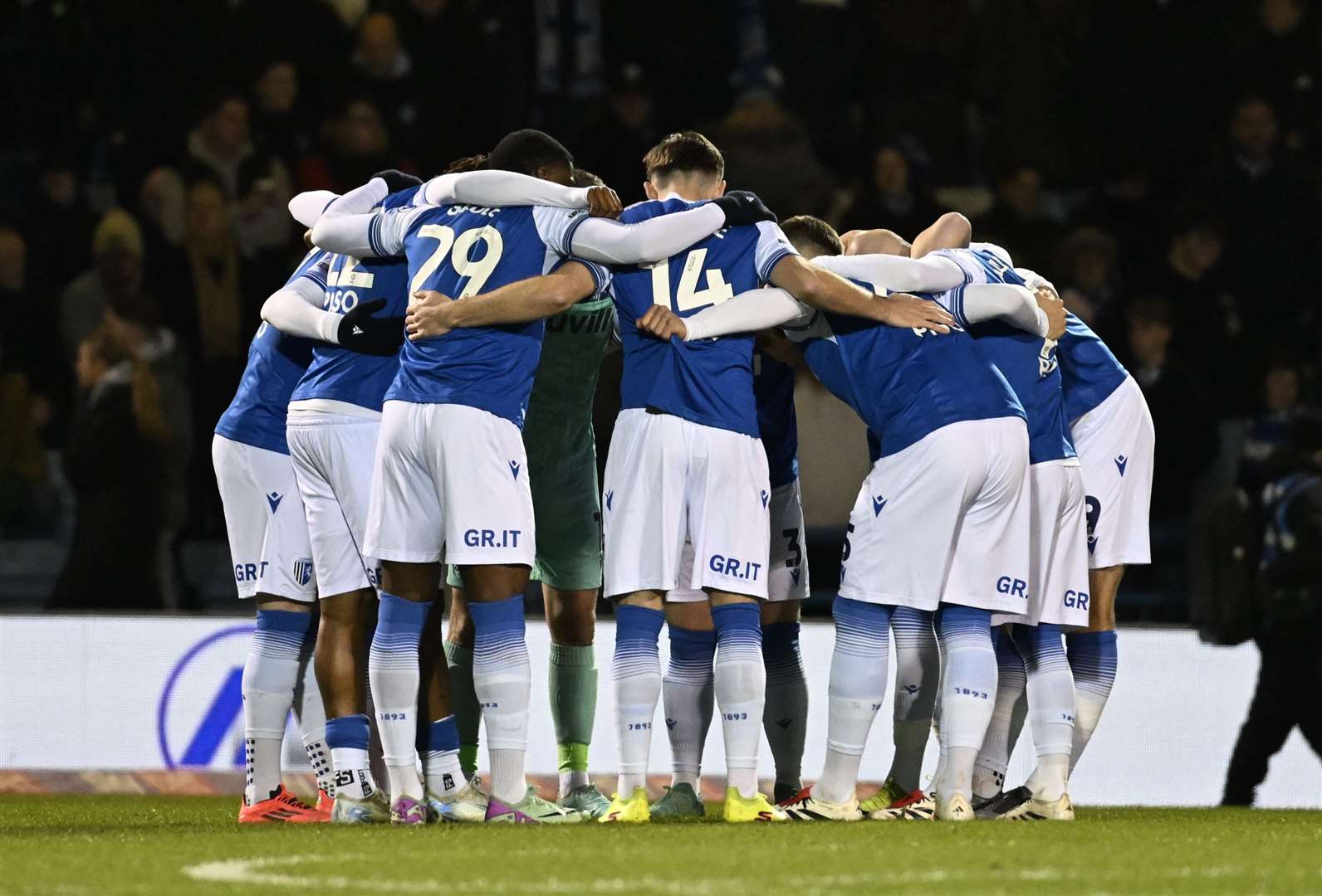 Gillingham’s players have underperformed this season Picture: Barry Goodwin