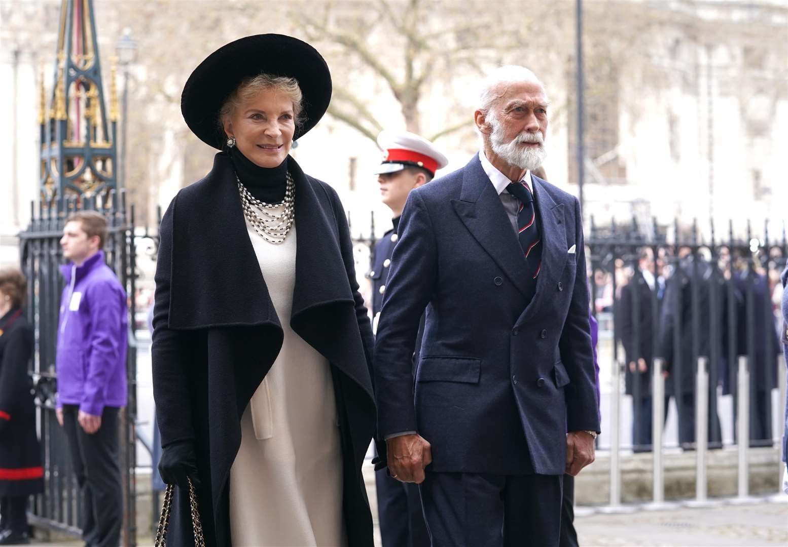 Prince Michael of Kent and Princess Michael of Kent (Kirsty O’Connor/PA)