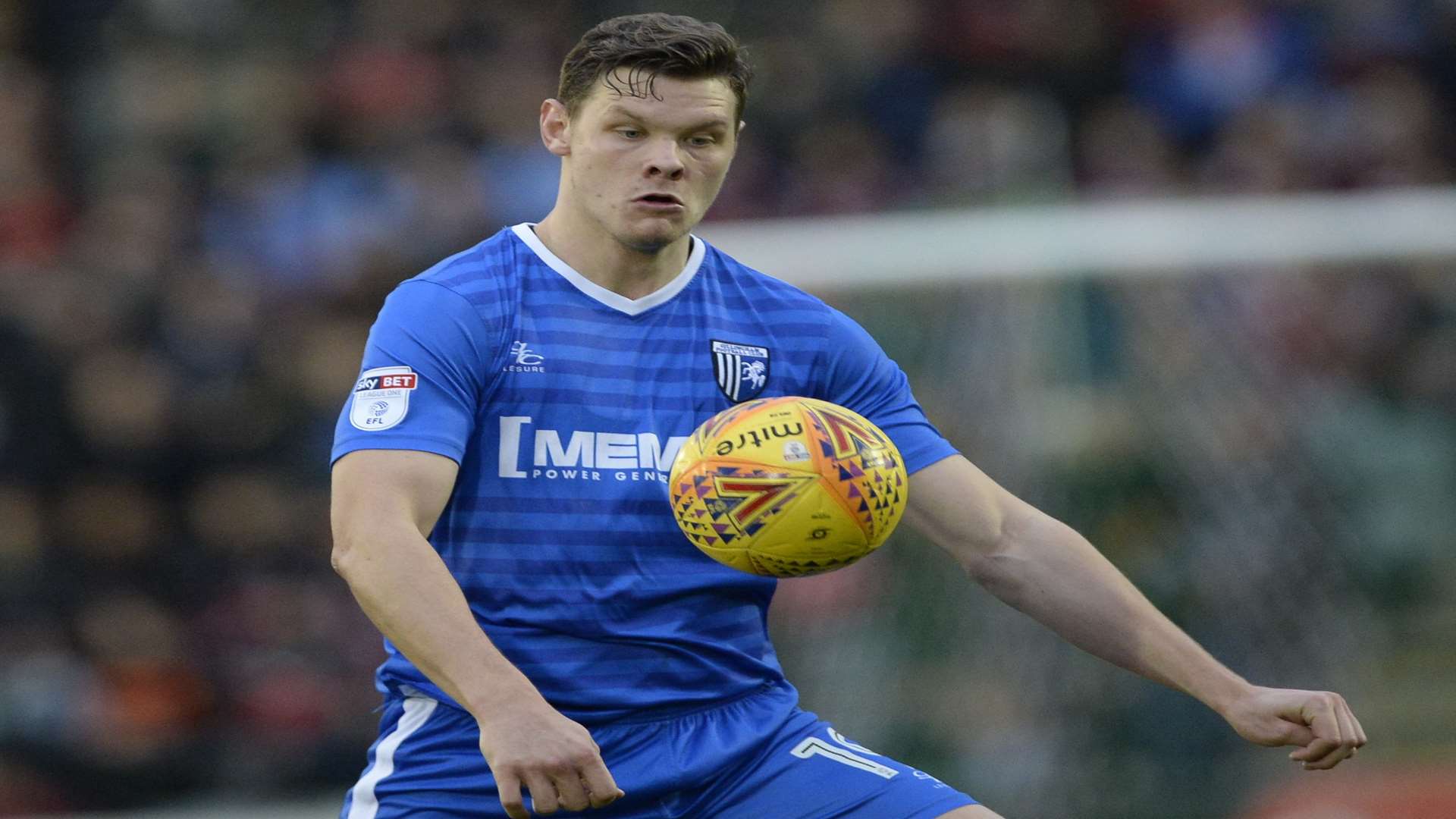 Ben Nugent did enough against Oxford to keep the shirt for the trip to Plymouth Picture: Ady Kerry