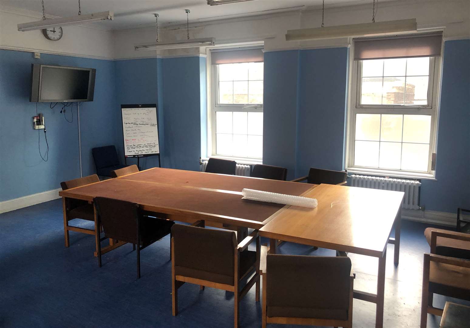 A meeting room over the front entrance pictured in 2019. Picture: Steve Salter