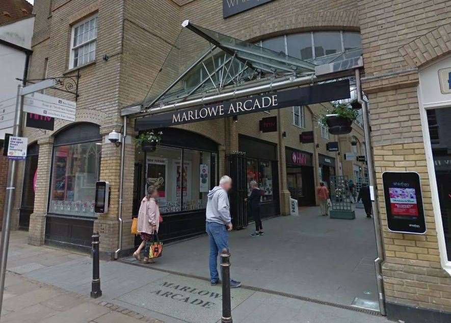 The shop is opening in Canterbury's Marlowe Arcade. Pic: Google Street View (10989704)