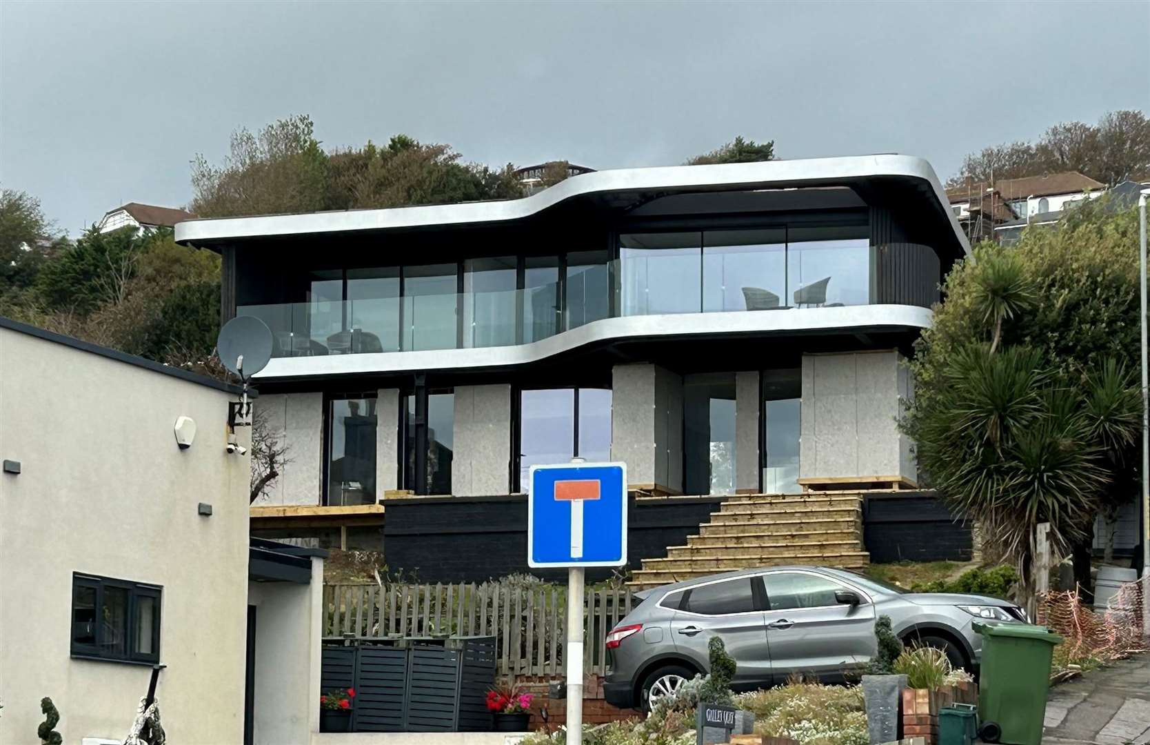 Owner of ‘spaceship’ home in Sandgate, near Folkestone, reveal to Tinie ...