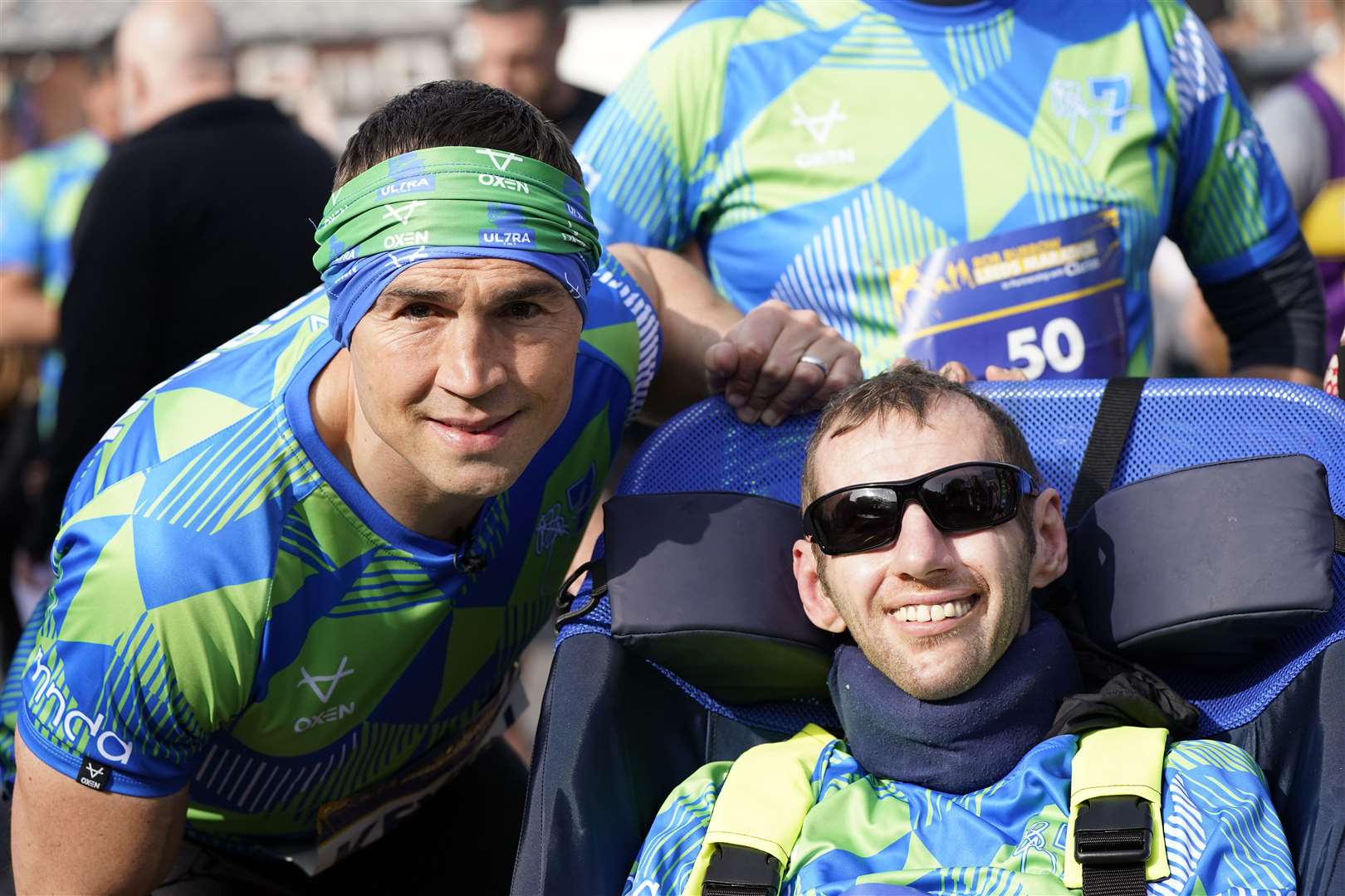 Kevin Sinfield and Rob Burrow campaigned to raise millions of pounds and raise awareness of MND (Danny Lawson/PA)