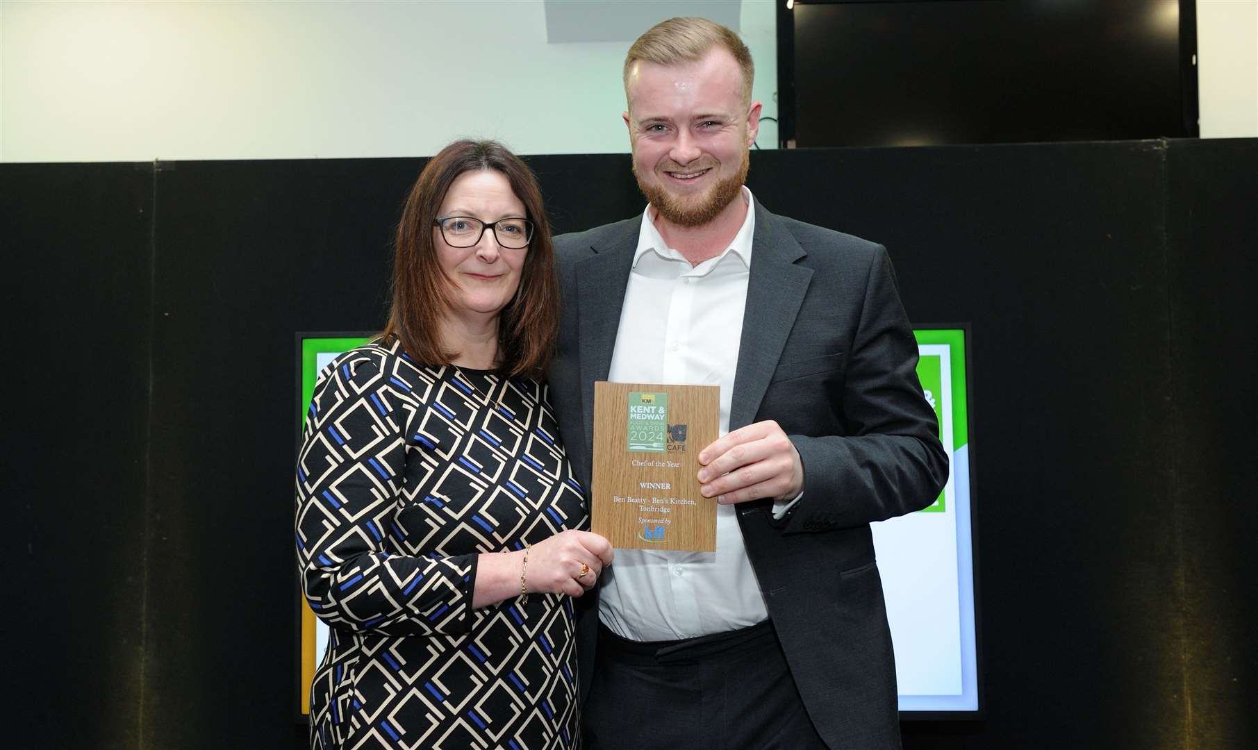 Ben Beatty (right) runs Ben’s Kitchen, a food producer specialising in sauces, marinades, spices and oils including pizza oil infused with garlic and basil, a meat rub made with ginger and lime and an Asian glaze flavoured with soy sauce and chilli. Picture: Simon Hildrew