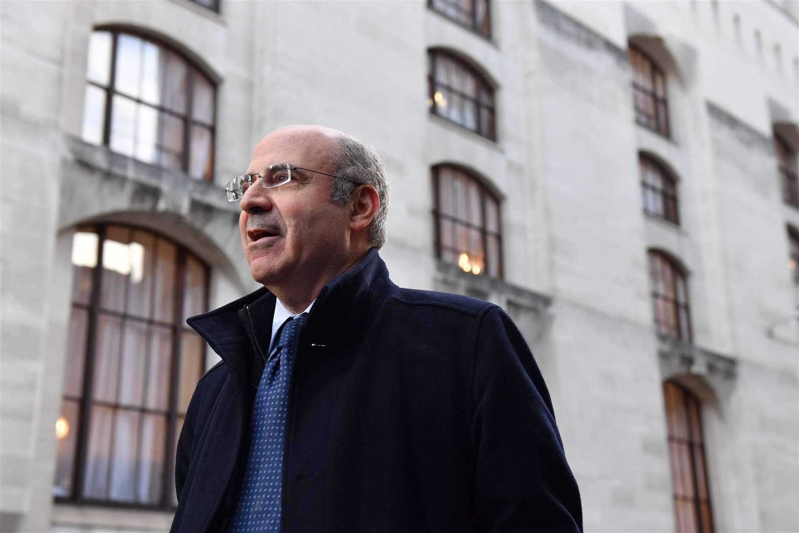 Anti-corruption campaigner Bill Browder speaking to the media (PA)