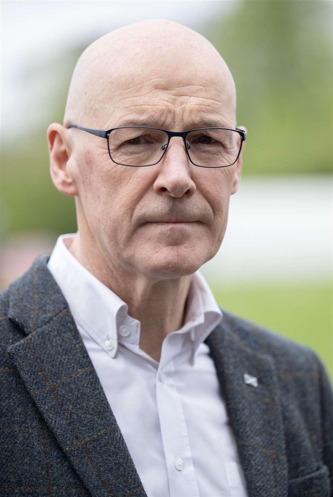 The Tory leader said John Swinney, pictured, was a ‘dishonest broker’ (Lesley Martin/PA)