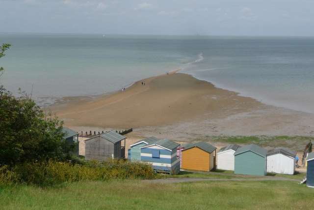 The Street can be walked on at low tide.