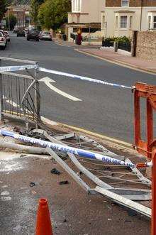 Road accident Barton Road, Dover