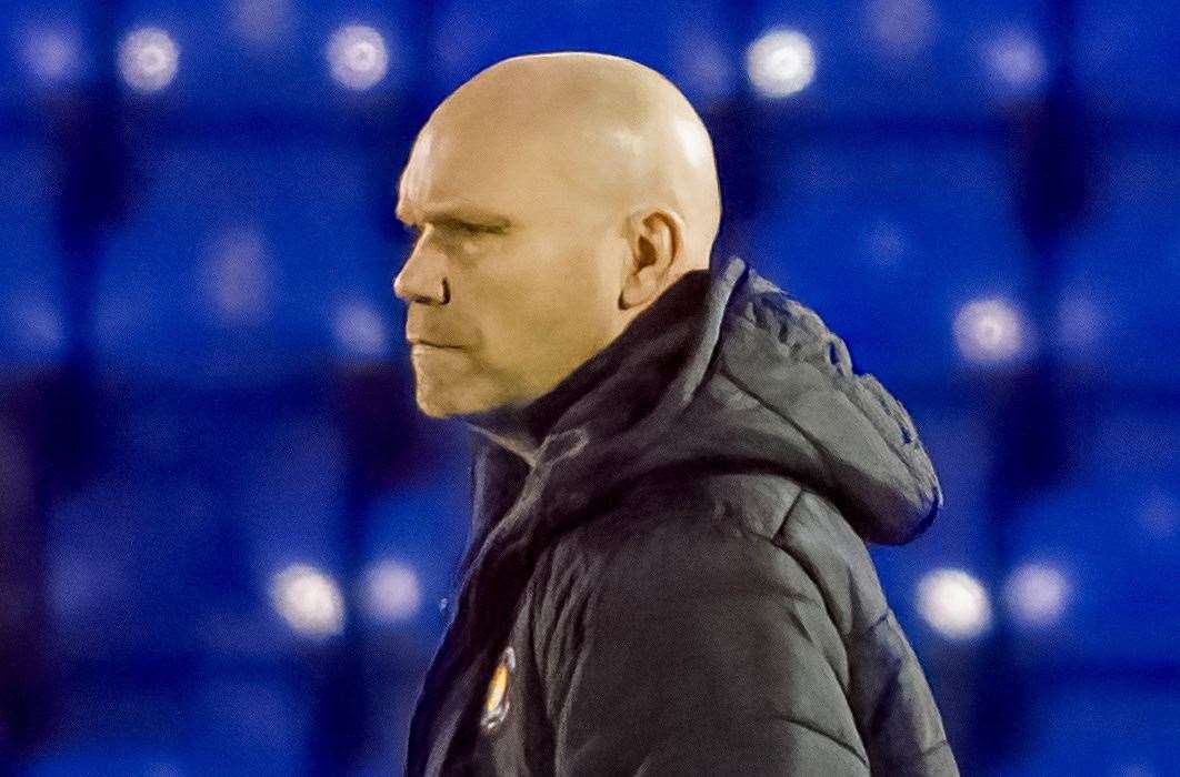 Ebbsfleet manager Danny Searle. Picture: Ed Miller/EUFC