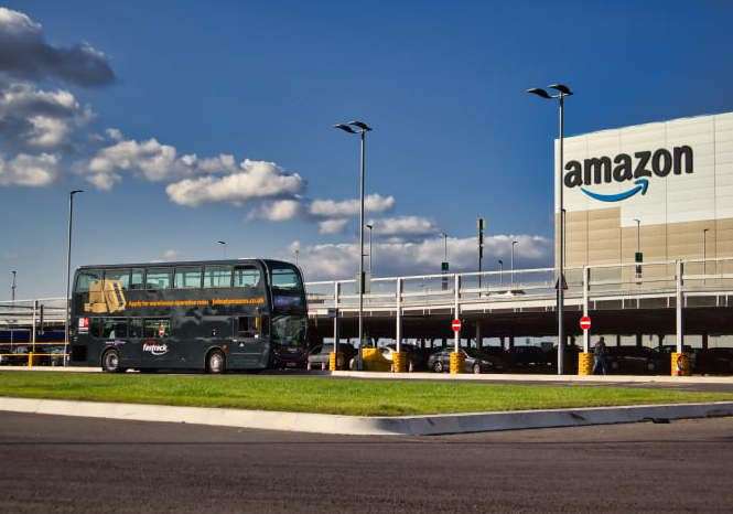 Amazon's huge new fulfilment centre off Rennie Drive, Dartford. Photo: WilliamjlPhotography