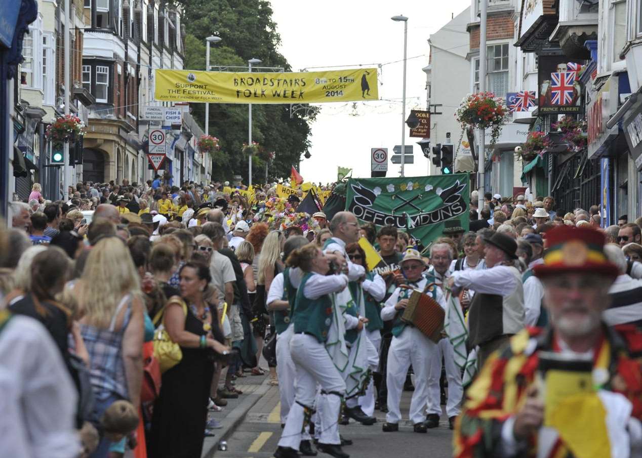 Busy Broadstairs Folk Week thrills crowds