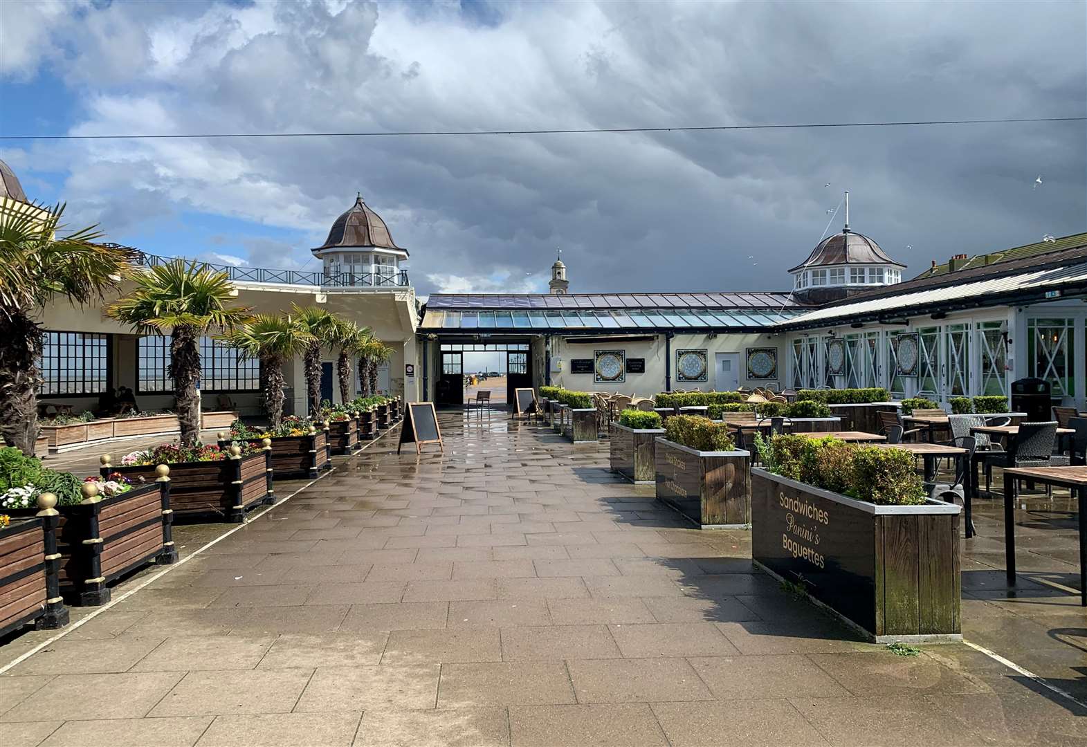 There is understood to be "extensive" structural damage at Herne Bay bandstand - as the council begins work to establish full details