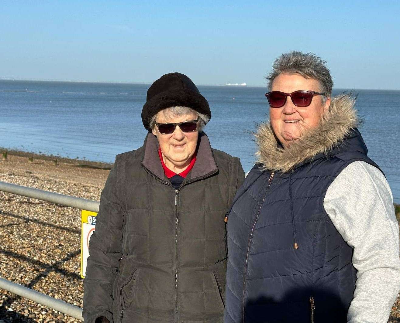 Greta and Jayne Woolley pictured in December. Picture: Jayne Woolley