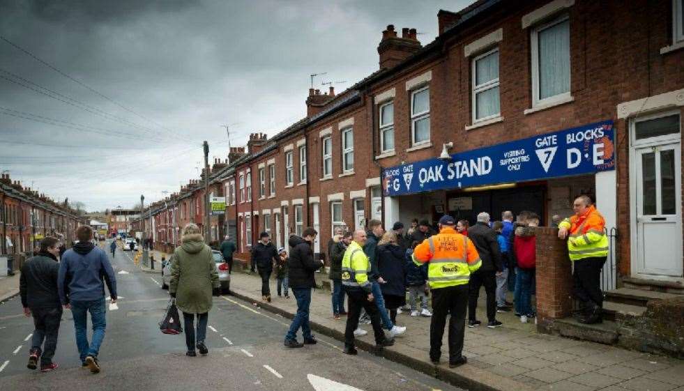 Luton Town's Kenilworth Road has been redeveloped ahead of Gillingham’s visit Picture: Ady Kerry