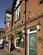 He asked for a glass of water at The Bull Inn at East Farleigh