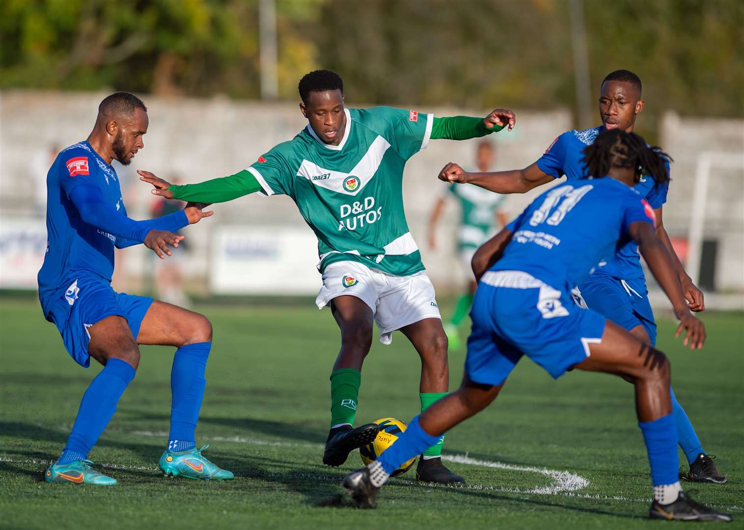 Omarr Lawson impressed in midfield against the Millers. Picture: Ian Scammell