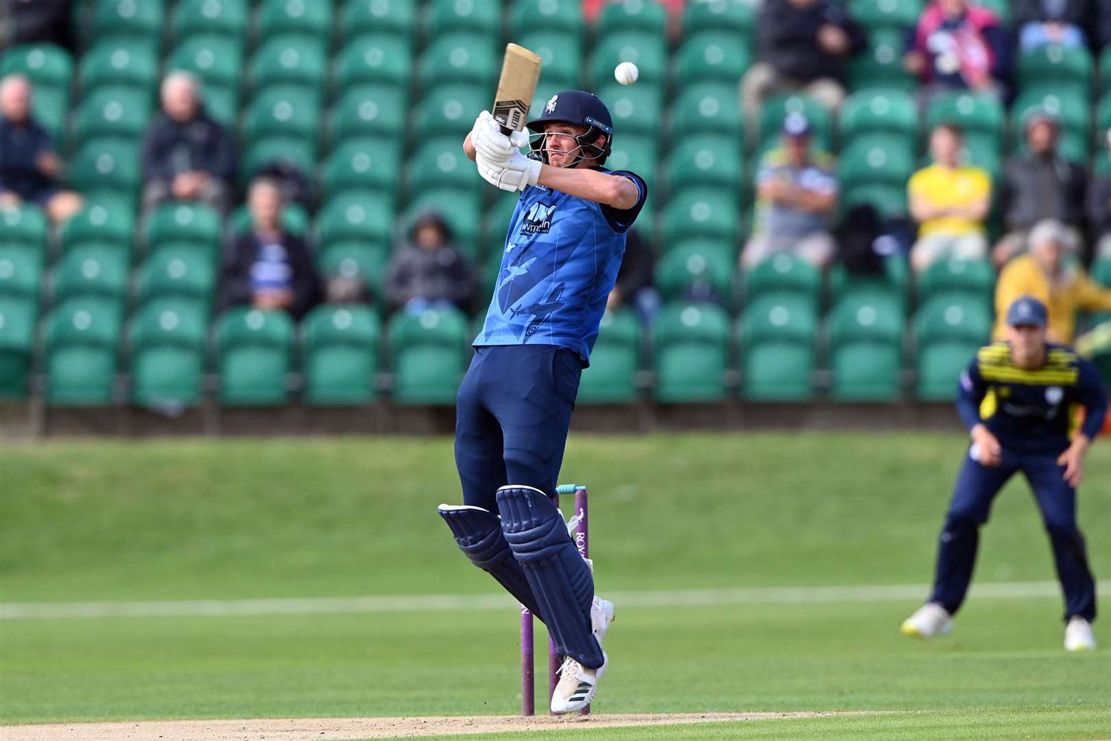 Harry Podmore swings with the bat. Picture: Keith Gillard (50009893)