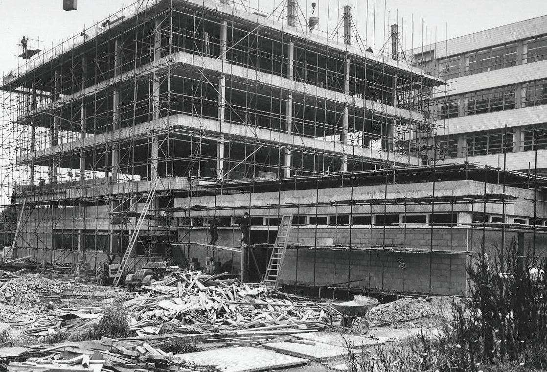 Construction work at the Rochester site. Picture: BAE Systems