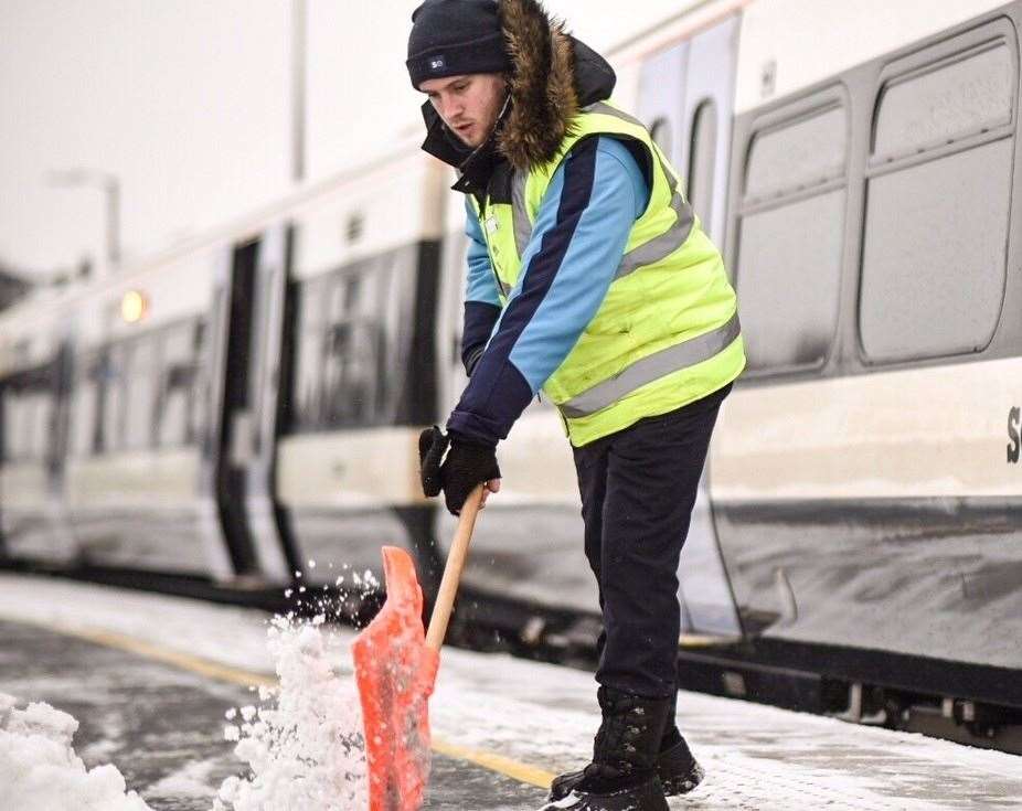 Ice and below-average temperatures are forecast for early March