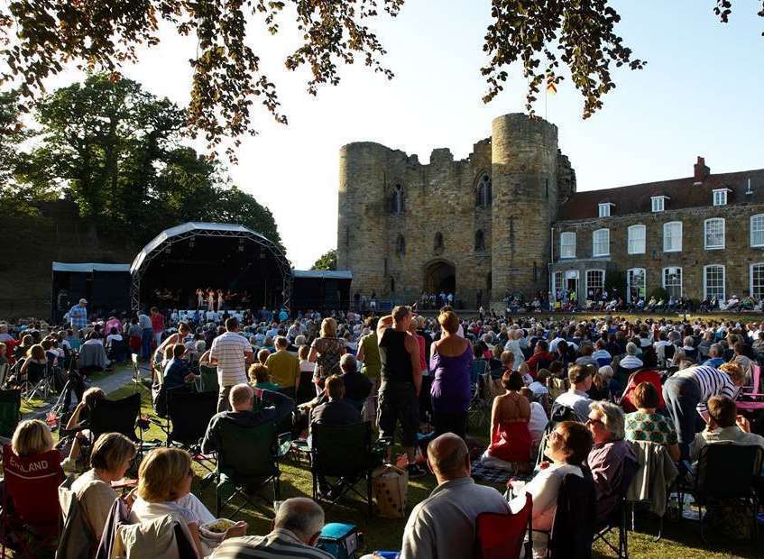 People enjoy the Tonbridge Proms. Picture: Sharon Corden