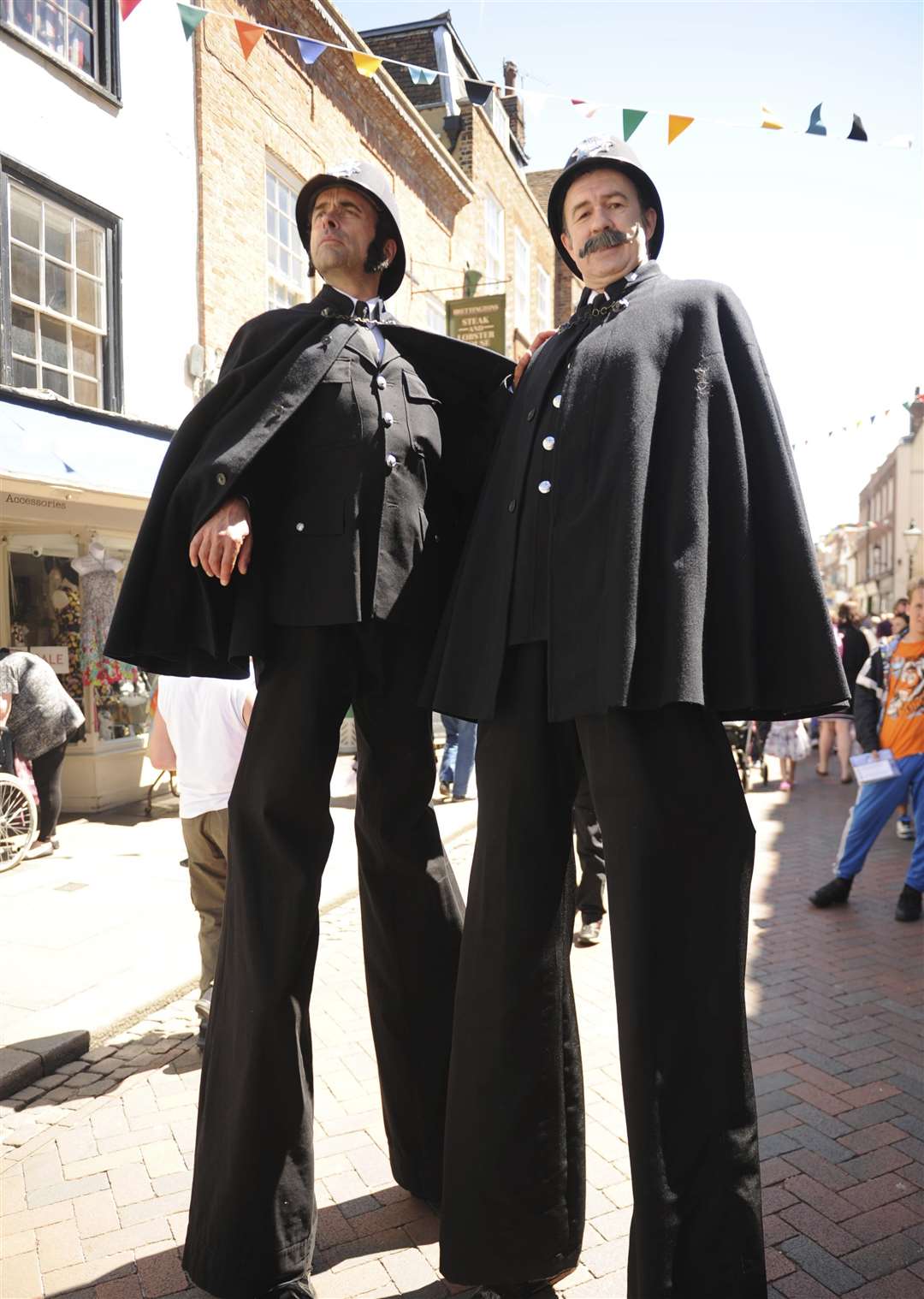 The Dickens Festival takes over the streets of Rochester. Picture: Steve Crispe