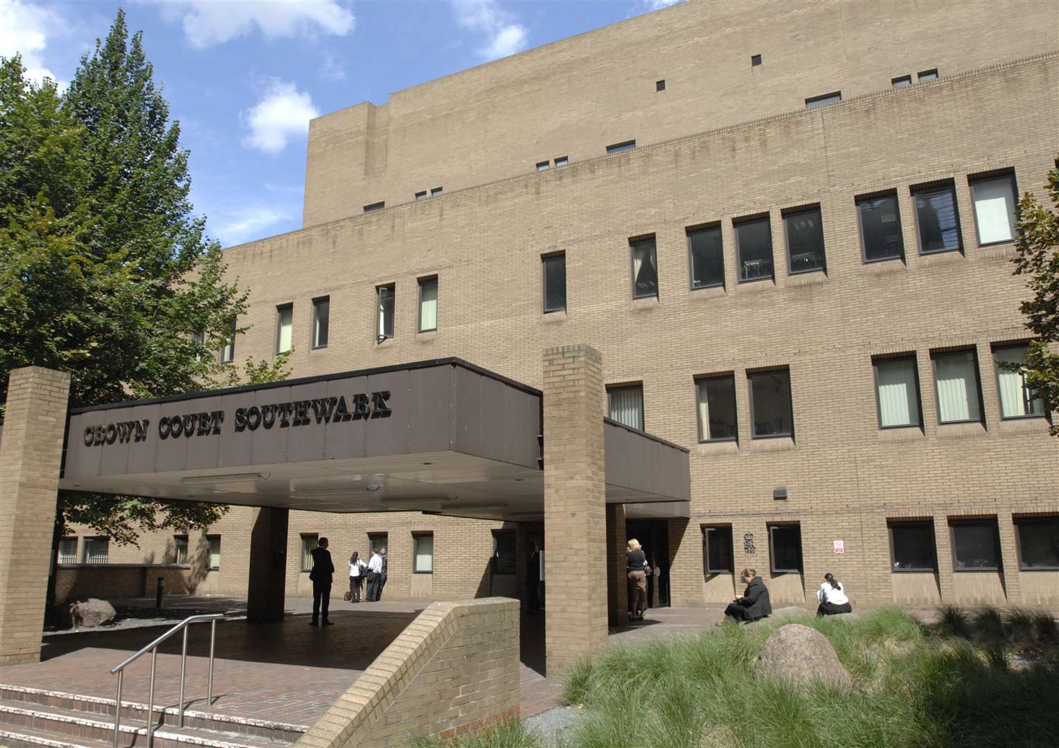 Southwark Crown Court, where Matthew Peall is on trial. Picture: Grant Falvey