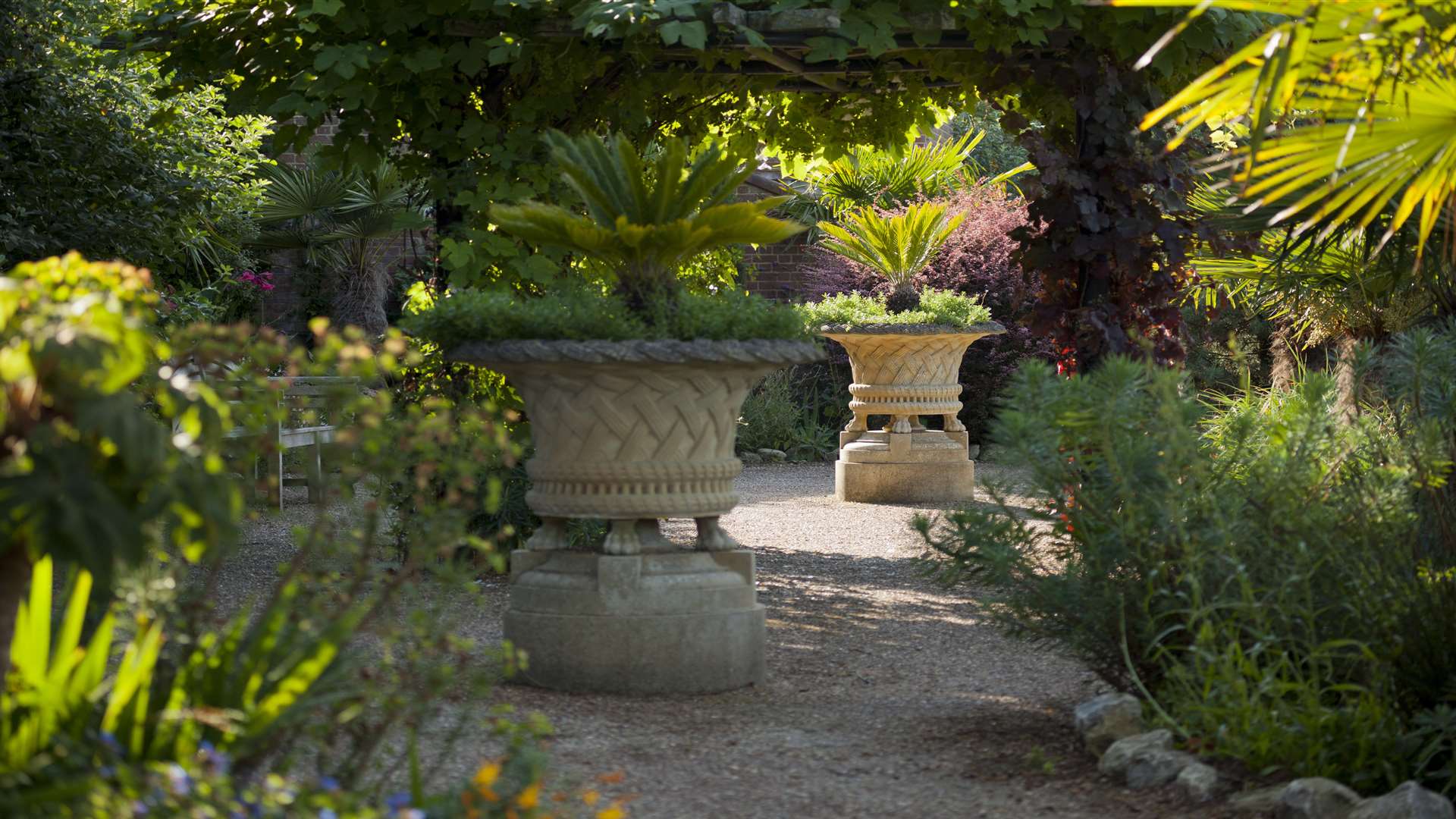 The Lady Baillie Mediterranean Garden at Leeds Castle