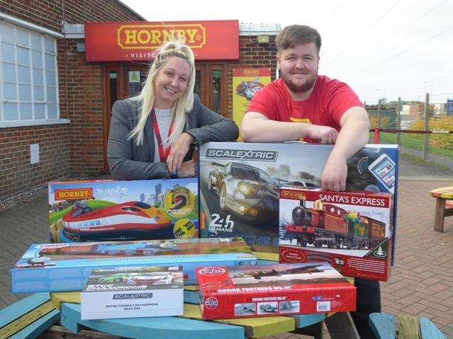Hornby is donating one of its sets to a fundraising raffle to be held at the Thanet Community Awards ceremony (4621241)