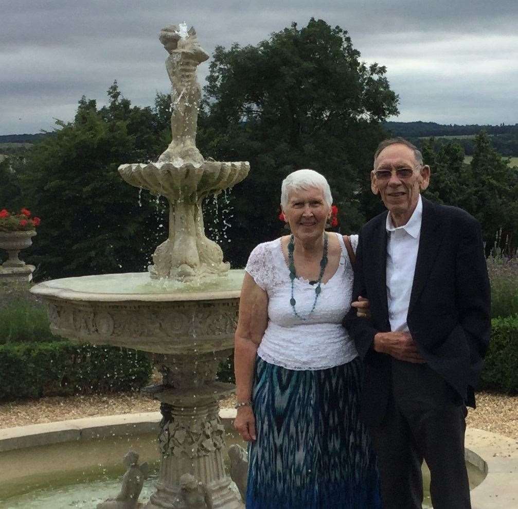 Ann Sheehan with husband John